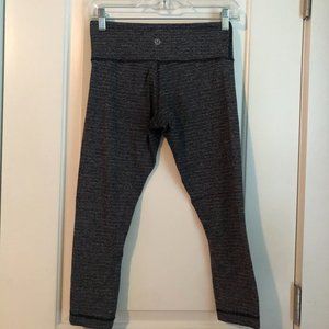 Lululemon speckled grey legging